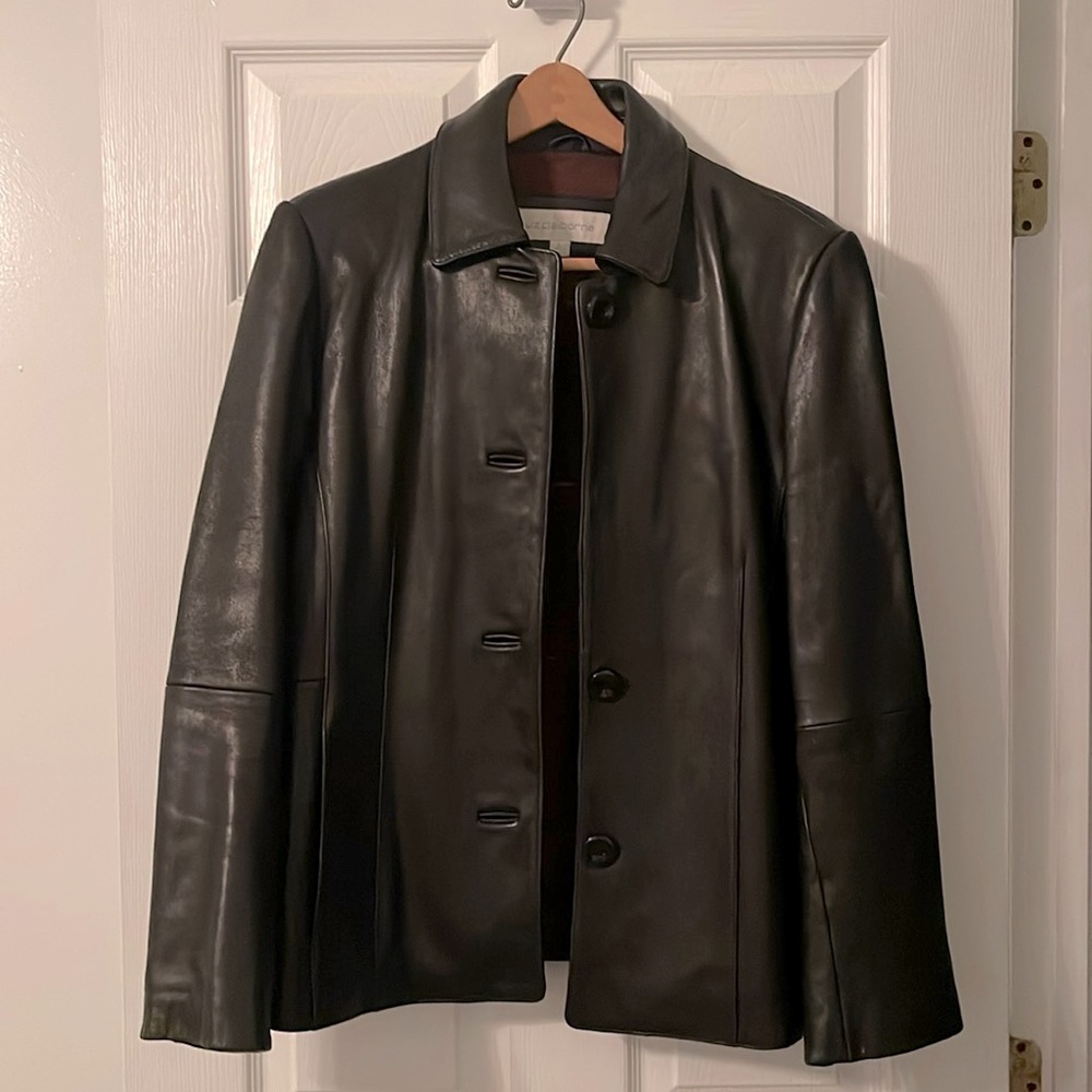 Liz Claiborne Absolutely BEAUTIFUL Soft Leather Jacket